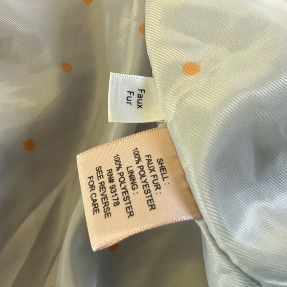 Periwinkle Moonlight Faux Fur Coat Jacket By Philosophy Republic Clothing - Picture 8 of 14